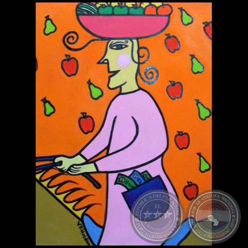 Burrerita de Lamber City - Pintura de Virginia Rojas Holden - Año: 2013